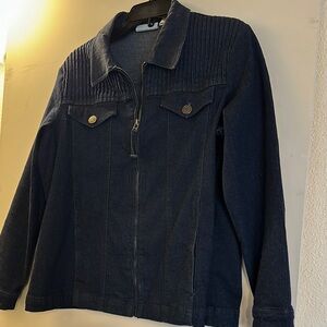 Koret Dark Blue Denim Jacket Sz L